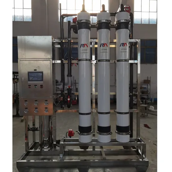 Sistema de ultrafiltración premium para necesidades de agua potable pura