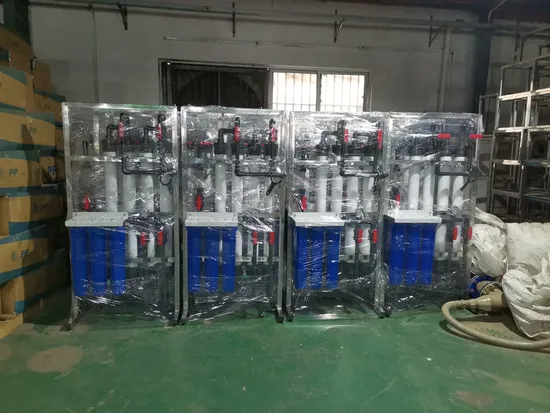 Equipo de tratamiento de agua por ultrafiltración (UF) / Sistema de membranas de ultrafiltración (UF) / Sistema de ultrafiltración de fibra hueca