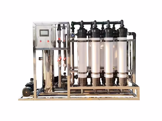 Sistema avanzado de ultrafiltración de 3000 l para soluciones de agua pura