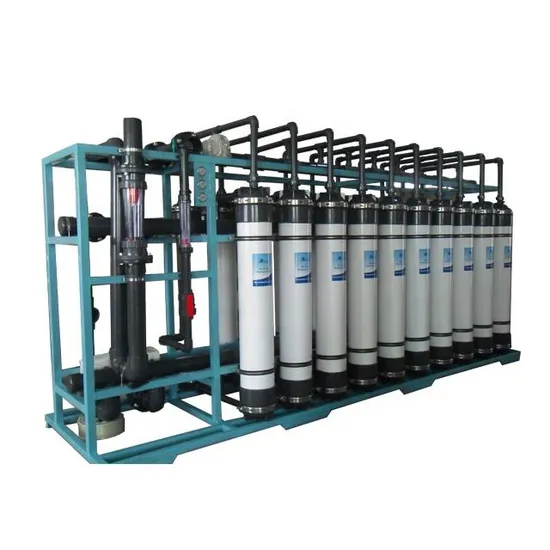 Sistema de tratamiento de agua por ultrafiltración, nueva planta de tratamiento de agua mineral por ultrafiltración UF