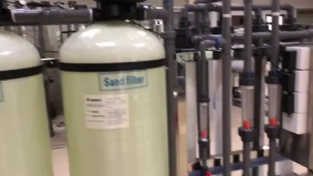 Sistema automático de ultrafiltración UF con suavizador para el tratamiento de agua potable