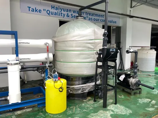 Sistema industrial de ósmosis inversa, purificador de agua, desalinizador de agua de mar, tratamiento de agua
