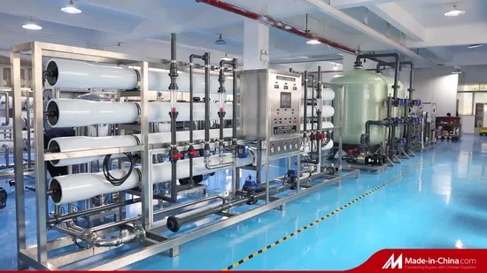 Sistema de tratamiento de agua potable, máquina desalinizadora de agua de 20 toneladas