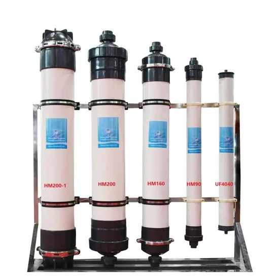 Sistema de ultrafiltración premium para agua potable cristalina